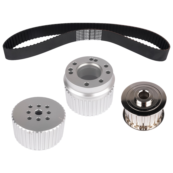 皮带轮套装 Pulley Kit Fit for Ford SBF 289 302 351W Small Block Only Fit Non-A/C Cars-4