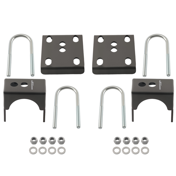 6" Axle Drop Mount fit for Ford F100 F150 2WD 65-81 Rear Steel Flip Lowering Kits-1