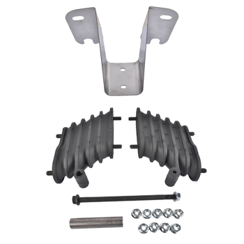 板簧减震支架 Shock Absorber Bracket Kit 64179-049 Replacement for Hendrickson HAULMAAX 40K Suspension