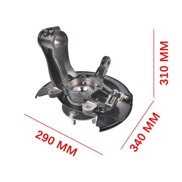 转向节总成 Front Passenger Side Steering Knuckle Assembly Fits for Honda Pilot 2016-2022 686-372-8