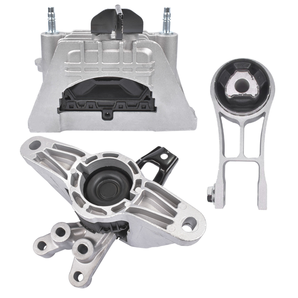 发动机支架 3x Engine Motor Transmission Mount Kit Fits For Chrysler Pacifica Voyager 3.6L AT Only 2017+-7