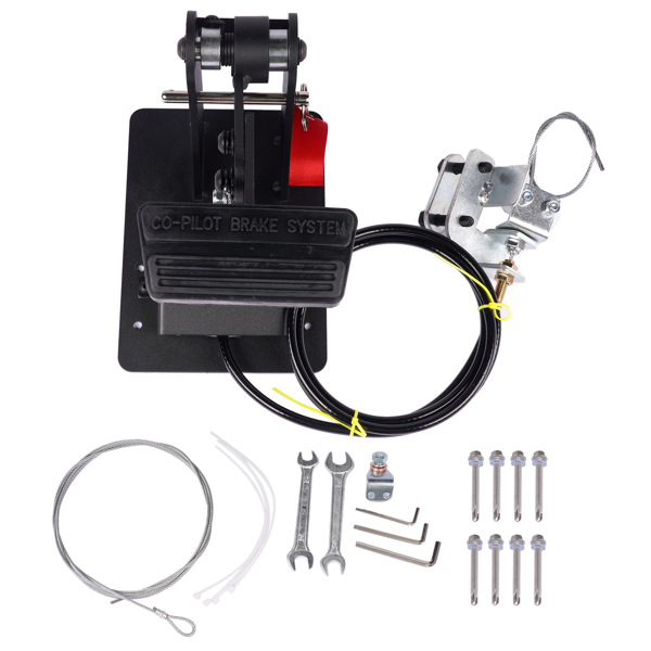 踏板总成 Passenger Side Universal Dual Brake Pedal #ACAR-B1 Pedal Height Adjustable-3