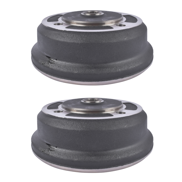 后制动鼓 2x Rear Brake Drum Fits For Kawasaki Mule 2510 3000 3010 3020 4000 4010 KAF620 Diesel 410380035 410391336-7