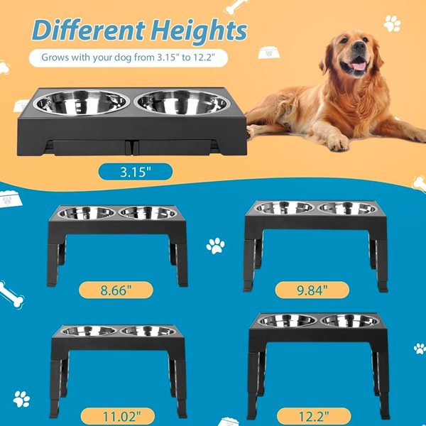 大型犬喂食架-3
