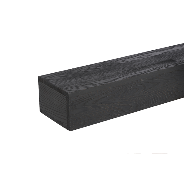 48'' Fireplace Mantel Western Red Cedar Wall-Mounted & Floating Shelf for Home Decor Textured Wood Grain Surface-15