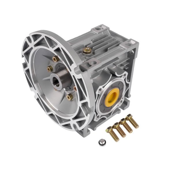 减速机 20:1 Ratio MRV050 Worm Gearbox Reducer 1750 RPM 56C Flange Mount-4