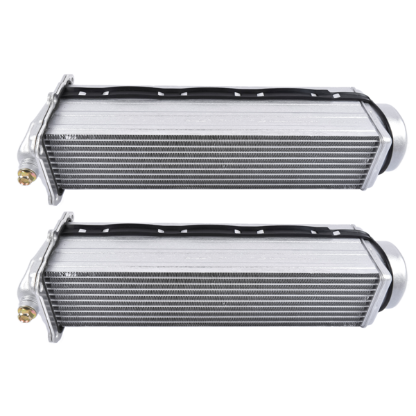 中冷器 2x Intercoolers Fits For Audi A4 A6 A8 Q5 Q7 SQ5 V6 3.0L 4.2L 06E145621F 06E145621E-2