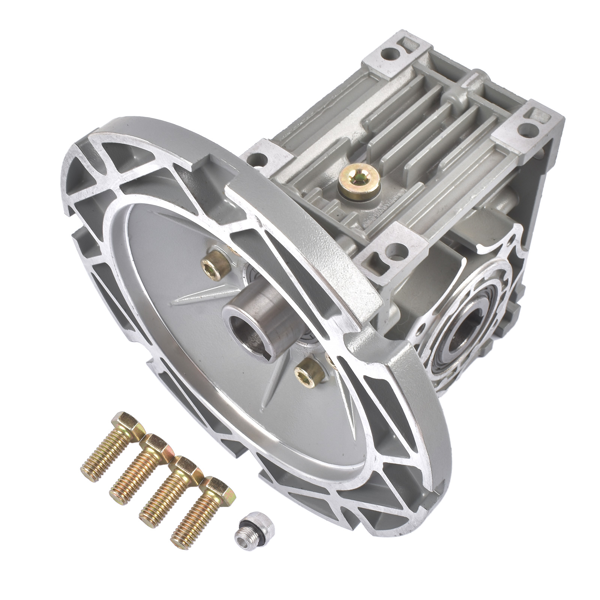 减速机 56C Flange Worm Gear Speed Reducer MRV040 10:1 1.16 HP 1750 RPM Keyed Shaft-5