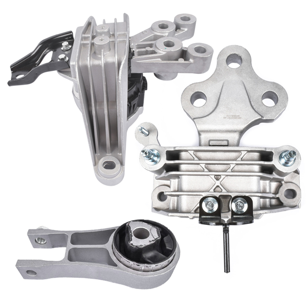 发动机支架 3x Engine Motor Transmission Mount Kit Fits For Chrysler Pacifica Voyager 3.6L AT Only 2017+-5