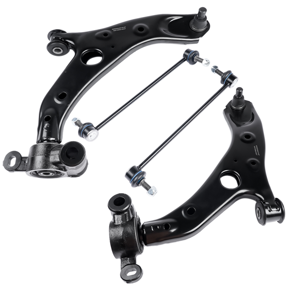 控制臂 4Pcs Front Left & Right Lower Control Arm w/Ball Joint Set for Mazda 6 CX-5 2.5L G46C34300 G46C34350 KD3534170-7