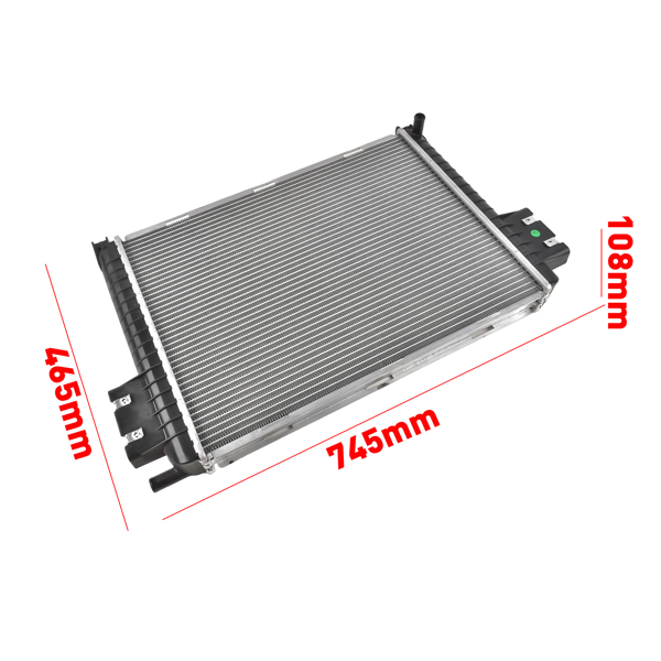 散热器 Engine Auxiliary Radiator Fits for Cadillac Escalade/Escalade ESV 3.0L 6.2L 2021-2026-6