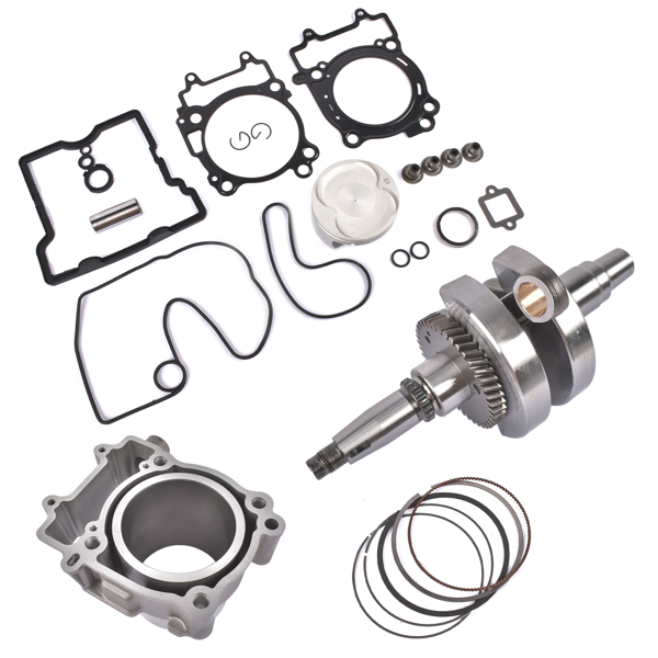 曲轴套装 Engine Rebuild Kit & Gasket Set Replacement for Polaris RZR Ranger Crew Sportsman Touring ACE-3
