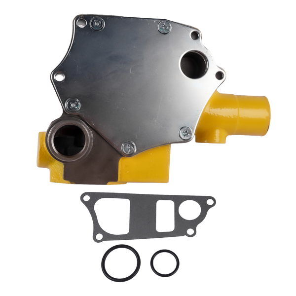水泵 Water Pump & Gasket 3800883 4981207 Replacement for CUMMINS QSB3.3 QSB4.5 B3.3 Engine Yellow-8