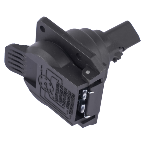 牵引连接器 Rear 7-Way Trailer Tow Connector Fits For Dodge Ram 1500 / 2500 / 3500 Jeep 56038366AB 56038366AC-3