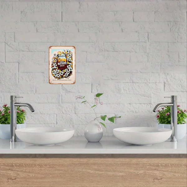 CIFbuy 戴夫·马修斯乐队复古金属铁皮装饰牌 8x12，家居酒吧复古墙面装饰（TikTok, temu 自提物流）-6