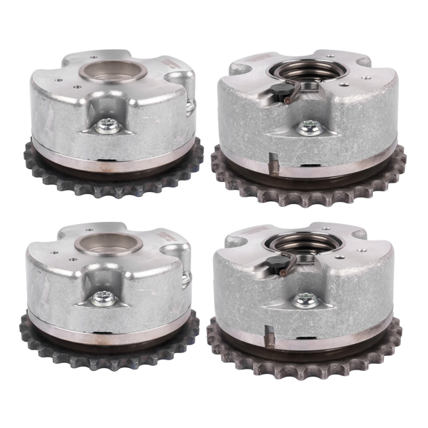 凸轮轴调节器 4Pcs Intake & Exhaust Camshaft Adjusters Fits For Audi A4 A5 A6 R8 A8 Q5 CALA CFSA 06E109083M 06E109083R 06E109083AA 06E109084M 06E109084P-5