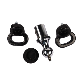鹅颈工具包 Gooseneck Trailer Hitch Ball & Safety Chain Kit for Ram 2500 3500 Puck 60618 82213632 82216057AA 82216057AB