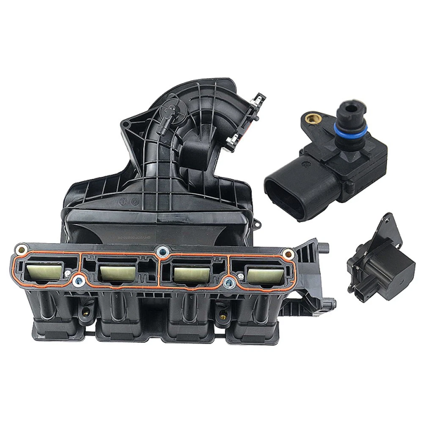 进气歧管 Intake Manifold w/ Runner Control Valve Sensor 2007-2017  Fits For Jeep Compass Dodge Avenger Chrysler Sebring 4884495AK 4884549AD-3