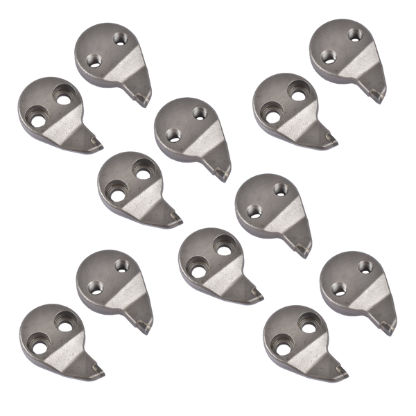 高速切割齿 12-Piece Stump Grinder Teeth Fit for Rayco Super Tooth 3144T (6pcs) + 3144C (6pcs)-5