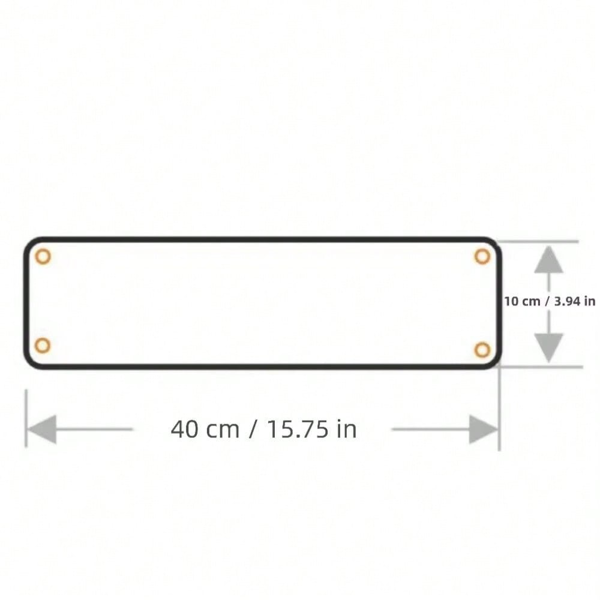 CIFbuy 复古风格 我们都疯了 这里 乡村农舍金属装饰牌 墙面装饰（TikTok, temu 自提物流）-8