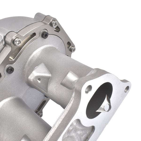 进气歧管 Silver Center Feed Racing Intake Manifold Fits for K Series K20 K24 Acura RSX Honda Civic Si-11