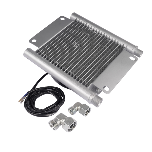 散热器风扇 Radiator with Hydraulic Fan Fits for AGT 1-1.8Ton Mini Excavators AGT-QH12 M27 Models-2