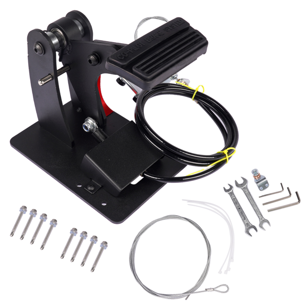 踏板总成 Passenger Side Universal Dual Brake Pedal #ACAR-B1 Pedal Height Adjustable-7