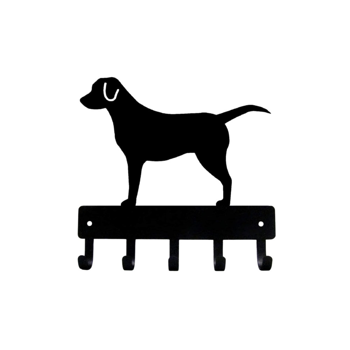 CIFbuy 复古猎狐犬壁挂式衣帽架 狗绳挂钩 钥匙挂钩 乡村风格农舍玄关收纳盒 适用于走廊 沾泥室 浴室 宠物主题墙面装饰 搬家乔迁 生日礼物 狗狗爱好者专用（TikTok, temu 自提物流）