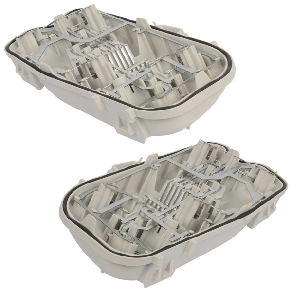 组合尾灯灯泡托架 2x Rear Left Right Tail Light Mount Holder Fits For Audi A6 S6 Quattro 3.2L 4.2L 5.2L 4F5945222 4F5945222C-5