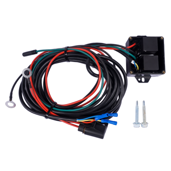 继电器线束 Hydraulic Jack Plate Relay Wiring Harness Kit Replacement for Atlas Series AHJRELAYKIT-2-DP