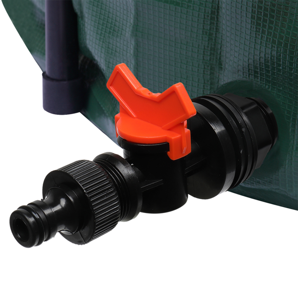 【替换49738622】100gal  绿色  PVC 可折叠 集雨桶-12