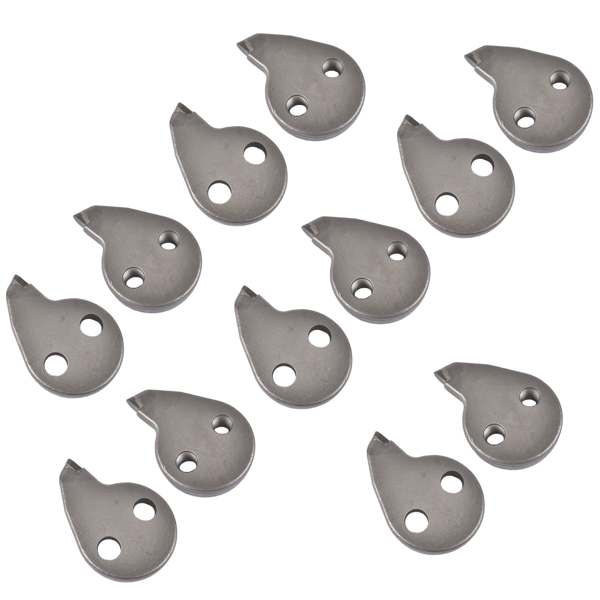 高速切割齿 12-Piece Stump Grinder Teeth Fit for Rayco Super Tooth 3144T (6pcs) + 3144C (6pcs)-4