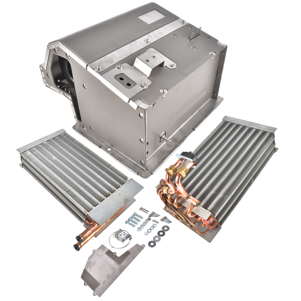 空调鼓风机及箱体套件 A/C Heater Box Assy Replacement for Kenworth W900 Air Conditioning Heater Stainless Steel-1