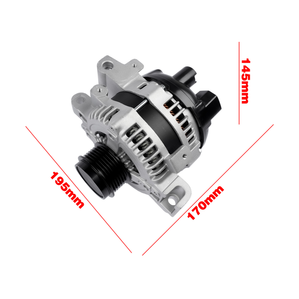 发电机 12V 14A Alternator Fits for Chevrolet Camaro Coupe Convertible 3.6L V6 2012-2015-8