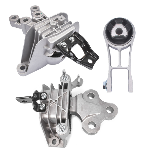 发动机支架 3x Engine Motor Transmission Mount Kit Fits For Chrysler Pacifica Voyager 3.6L AT Only 2017+-6