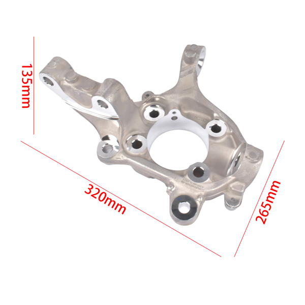 转向节 Front Passenger Side Steering Knuckle BB5Z3K185 Fits Ford Explorer 2011-2019-6