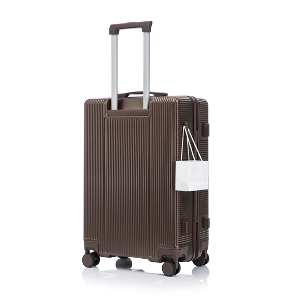 20"/24"/28" 3件套 ABS材质万向轮行李箱，登机箱，同色系，TSA密码锁（棕色）-3