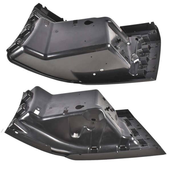 前保险杠包角 Pair Corner Bumper w/Fog Hole Replacement for Volvo VNL Trucks Driver & Passenger Side 18-24-8