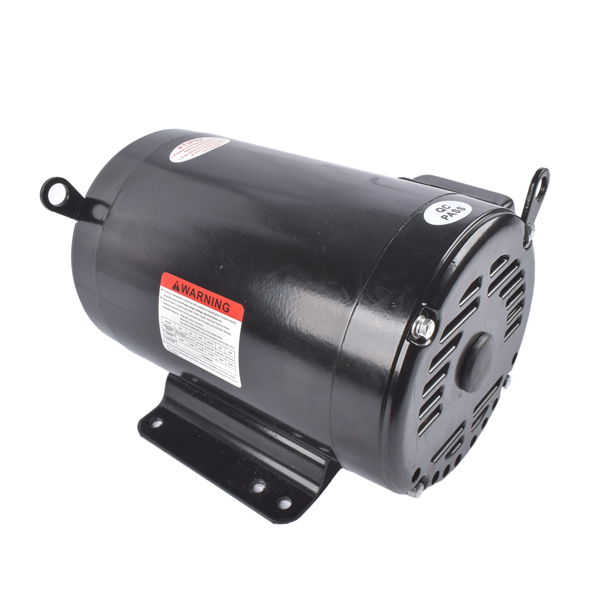 空气压缩机电机 Air Compressor Motor Reversible 1750 RPM 5 HP 184 T Frame 3 Phase Fits for Model EM3218T (Black)-7