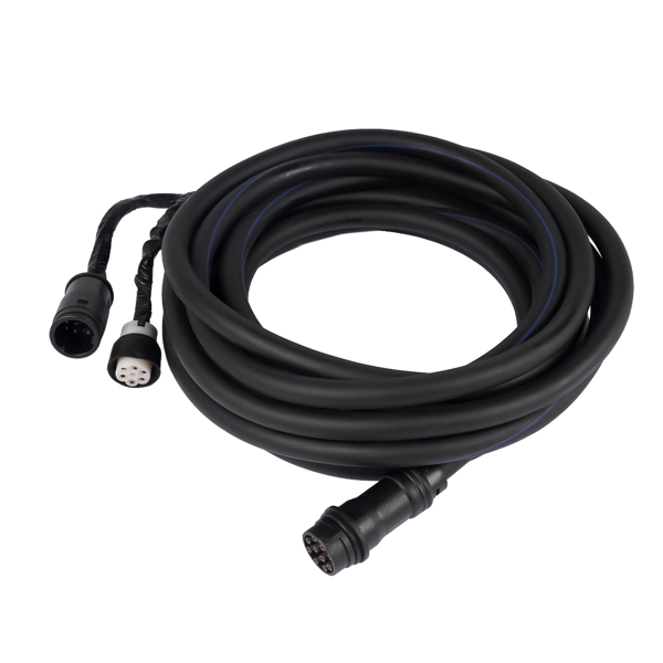 线束 20-Feet 10Pins Main Wiring Harness Fits for Yamaha Outboard 704 Remote Control Models-3