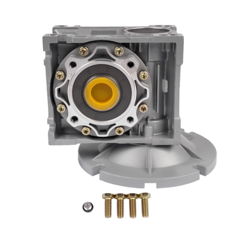 减速机 20:1 Ratio MRV050 Worm Gearbox Reducer 1750 RPM 56C Flange Mount