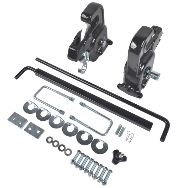 快速挂接装置 Heavy-Duty Tractor Quick Hitch 3000LBS with 6 Shims Self-locking Structure-4