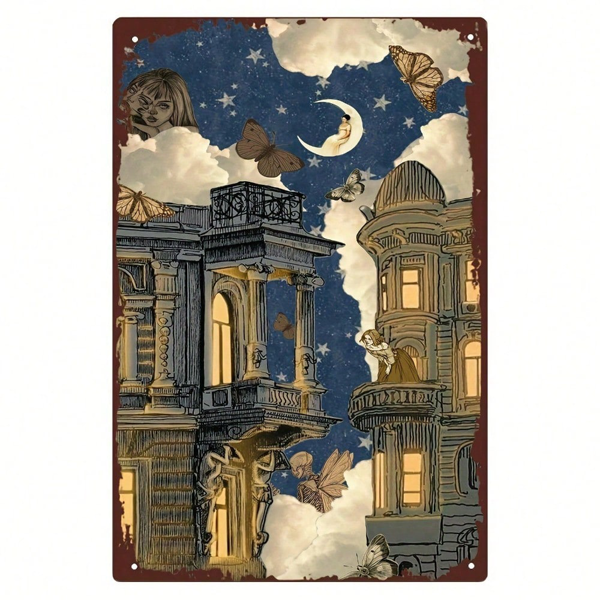 CIFbuy 艺术铁艺无框画框 8x12，复古墙面装饰挂件（TikTok, temu 自提物流）-3