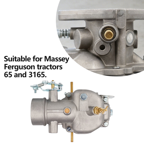 适用于 Massey Ferguson 拖拉机 65 3165 165、194996M93、517099M93 的全新化油器-3