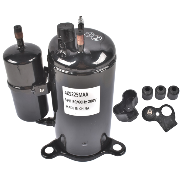 制冷压缩机 220V Refrigeration Compressor 4KS225MAA for Commercial Refrigeration, Cold Room-6