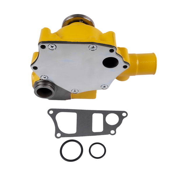 水泵 Water Pump & Gasket 3800883 4981207 Replacement for CUMMINS QSB3.3 QSB4.5 B3.3 Engine Yellow-6