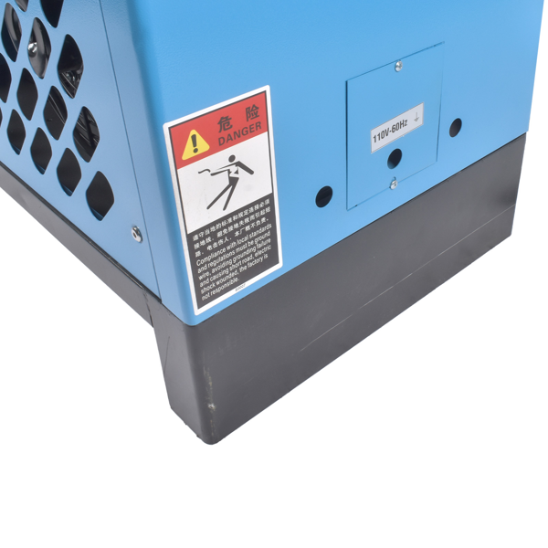 冷冻式干燥机 35CFM 0.58KM 110-115V 1 Phase Refrigerating Dryer Fits for 7.5HP 10HP Air Compressor (Blue)-7