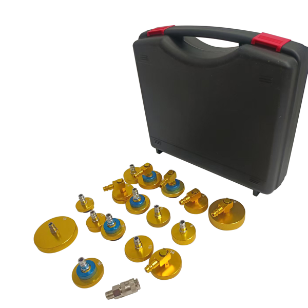 刹车油更换接头 Master Cylinder Adapter Kit Brake Fluid Bleeding Tool Brake Bleeder Adapter Set-2