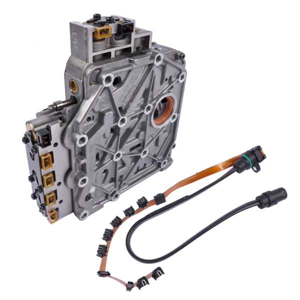 电磁阀 Automatic Transmission Valve Body & Harness Fits for 1999-2005 VW Jetta Golf 2.0 2.5L 01M325283A 01M325039F-3
