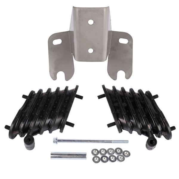 板簧减震支架 2x Bolster Springs & Wear Plate 64179-037/048 Replacement for Hendrickson Haulmaxx 460 46K-3